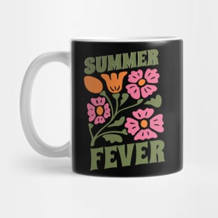 Summer Fever Floral Themed Design Mug